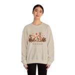 Desert Wildlife Crewneck Sweatshirt – "Soft Sand, Sharp Instincts" Snake, Lizard & Turtle Graphic