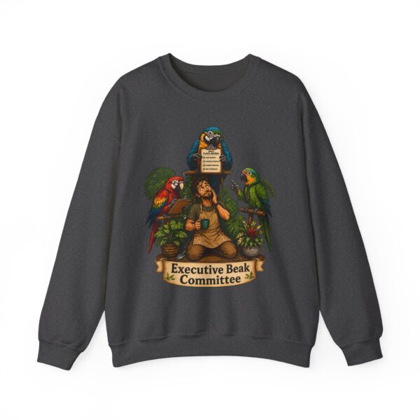 Executive Beak Committee Sweatshirt — Parrot Crewneck Pullover
