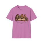 Reading Forest Animals T-Shirt — "Quiet Paws, Open Pages" Book Lover Tee
