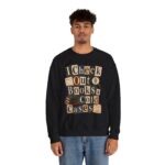 I Check Out Books & Cold Cases Crewneck Sweatshirt — Cozy True Crime Booklover Pullover