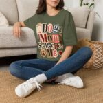 Dog Mom "Selected Me" T-Shirt — Cute Rescue Dog Lover Tee