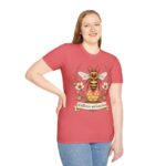 Bee Floral T-Shirt — "Wildflowers and Honey Hours" Graphic Tee