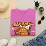 King of the Remote T-Shirt — Funny Couch Potato TV Remote Shirt