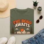 The Road Awaits Vintage Mountain Road T-Shirt
