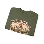 National Park Lover Vintage Hiking Crewneck Sweatshirt