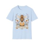Bee Floral T-Shirt — "Wildflowers and Honey Hours" Graphic Tee