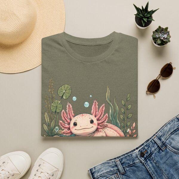 Cute Pink Axolotl T-Shirt — "Cute, Weird, and Thriving"