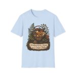 Mushrooms Walks Quiet Walks Wild Mushroom Basket T-Shirt | Foraging Nature Graphic Tee