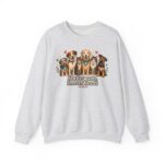 Shelter Paws Crewneck Sweatshirt — "Shelter Paws, Forever Hearts" Rescue Dog & Cat Pullover