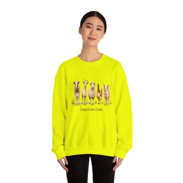 Farmyard State of Mind Sweatshirt — Cute Farm Animal Crewneck