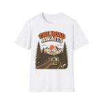 The Road Awaits Vintage Mountain Road T-Shirt