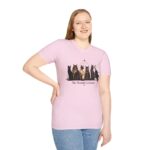 Moonlit Cat Society Graphic Tee - Cat Moonlight Shirt