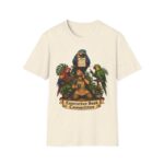 Executive Beak Committee T-Shirt — Photoreal Exotic Parrot Portrait