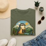 Rare Sightings Calm Mornings bird illustration T-Shirt | nature hiking outdoors