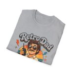 Retro Dad Energy T-Shirt — Vintage 70s Dad Vibes Graphic Tee