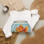 Tiny Pond, Big Personality Goldfish Crewneck Sweatshirt