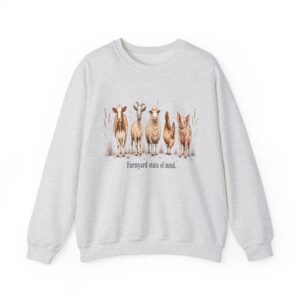 Farmyard State of Mind Sweatshirt — Cute Farm Animal Crewneck