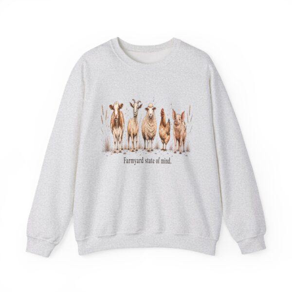 Farmyard State of Mind Sweatshirt — Cute Farm Animal Crewneck