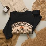 National Park Lover Vintage Hiking Crewneck Sweatshirt