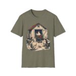 Chicken Coop T-Shirt — Vintage Farm Hen Illustration Tee
