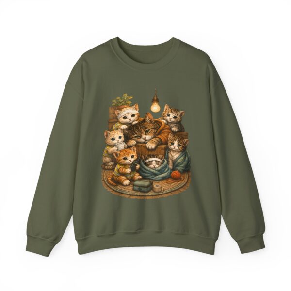 Rescue Cat Sweatshirt — Adopt Don't Shop Crewneck