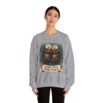 Otter Crewneck Sweatshirt — 'Gentle Paws, Brave Hearts' Cute Animal Graphic