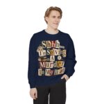 Mystery Reader Sweatshirt — "Shhh... I'm Solving a Murder in My Head" Cozy True Crime Pullover