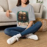 Otter Couple T-Shirt — "Gentle Paws, Brave Hearts" Cute Animal Tee