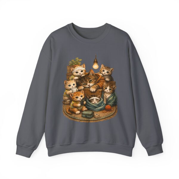 Rescue Cat Sweatshirt — Adopt Don't Shop Crewneck