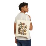 Shhh I'm Solving a Murder in My Head Tote Bag | Mystery Book Lover Canvas Tote