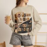 Librarian By Day Murderino By Night Sweatshirt — Cozy Mystery Lover Crewneck