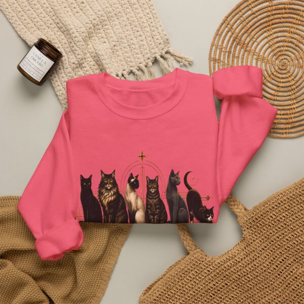 Moonlit Cat Society Crewneck Sweatshirt