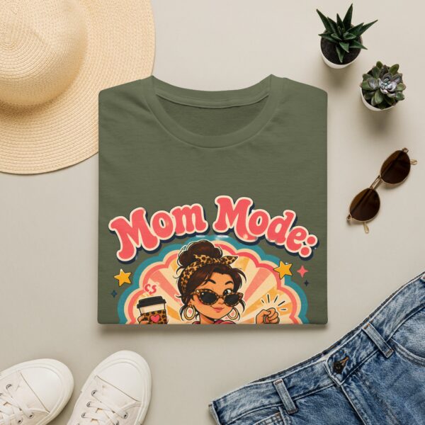 Mom Mode Activated T-Shirt — Retro Cute Mama Graphic Tee