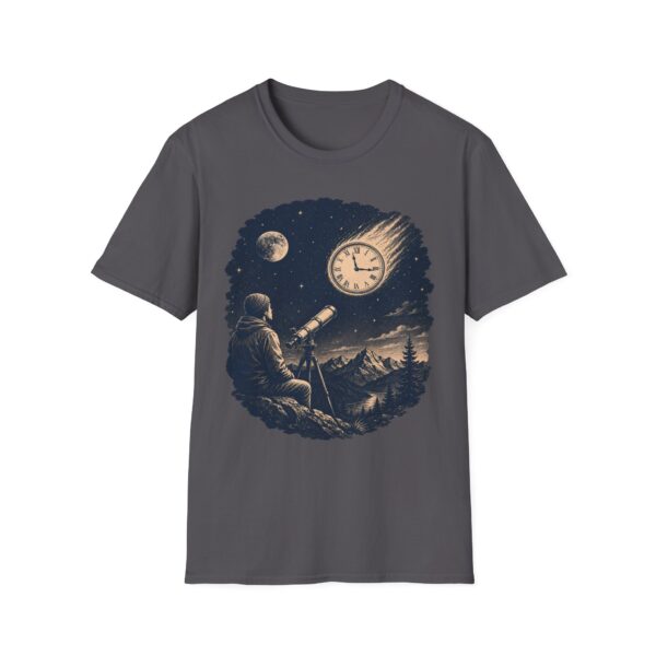 Retro Astronomer Tee — 'Falling Star? Broken Clock' Funny Space Nerd T-Shirt