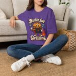 Built for Grilling Burger BBQ T-Shirt — Grilling Tee for BBQ Lovers