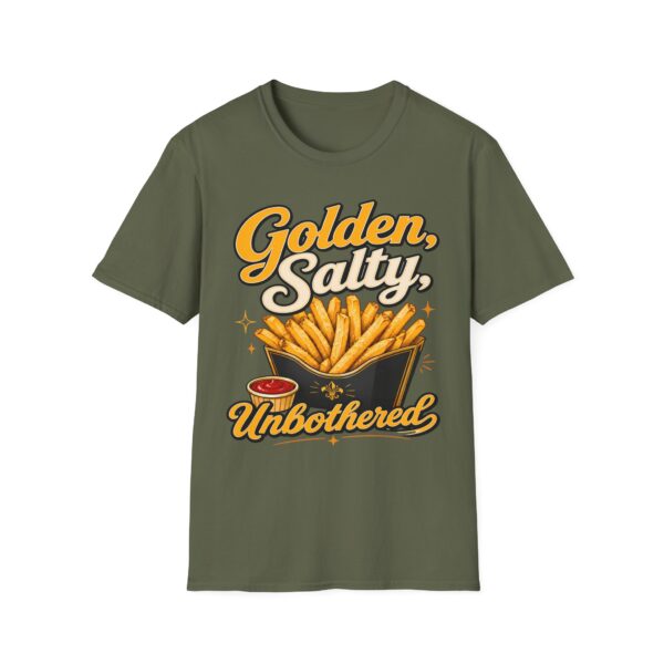 Golden, Salty, Unbothered French Fry T-Shirt