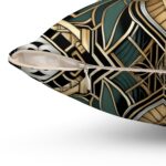 Pillow Cover - Art Deco Geometric Design