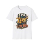 Live Wire T-Shirt — Funny Electrician 'I Put the "Live" in Live Wire' Tee