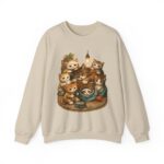Rescue Cat Sweatshirt — Adopt Don't Shop Crewneck