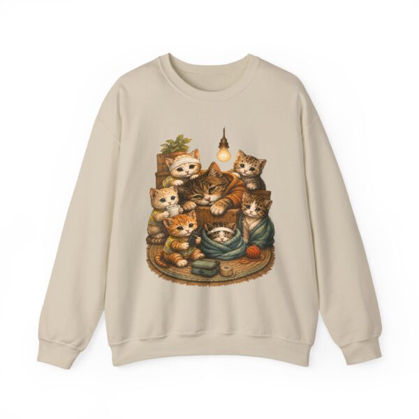 Rescue Cat Sweatshirt — Adopt Don't Shop Crewneck