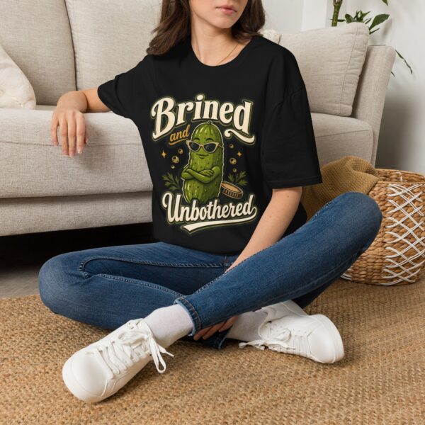 Brined and Unbothered Pickle T-Shirt