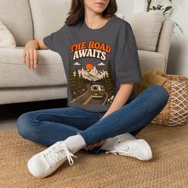 The Road Awaits Vintage Mountain Road T-Shirt