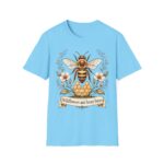 Bee Floral T-Shirt — "Wildflowers and Honey Hours" Graphic Tee