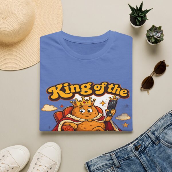 King of the Remote T-Shirt — Funny Couch Potato TV Remote Shirt