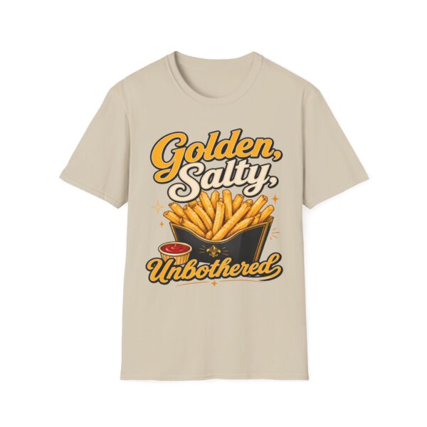 Golden, Salty, Unbothered French Fry T-Shirt