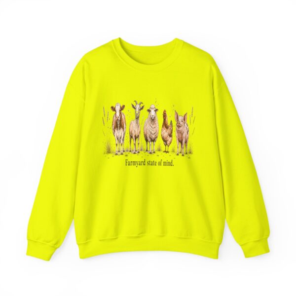 Farmyard State of Mind Sweatshirt — Cute Farm Animal Crewneck