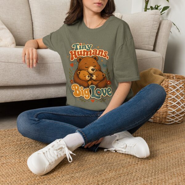 Tiny Humans, Big Love Bear Mom & Baby T-Shirt