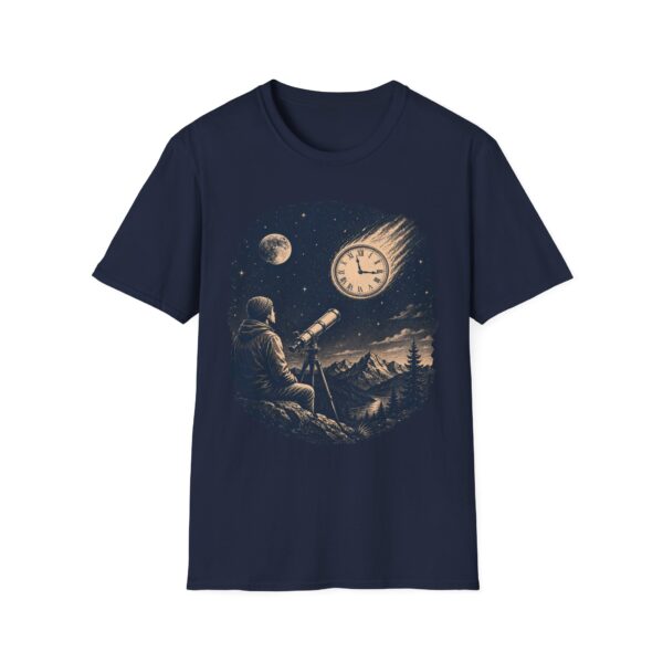 Retro Astronomer Tee — 'Falling Star? Broken Clock' Funny Space Nerd T-Shirt