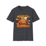 King of the Remote T-Shirt — Funny Couch Potato TV Remote Shirt