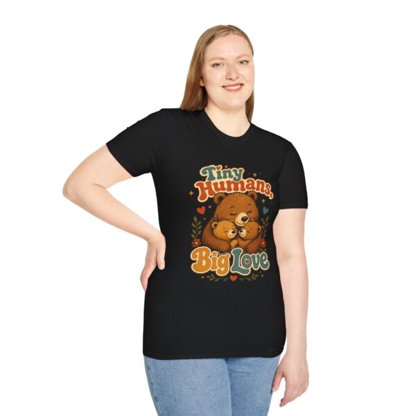 Tiny Humans, Big Love Bear Mom & Baby T-Shirt